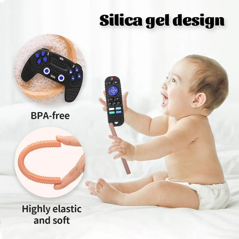 Baby Remote Silicone Teether